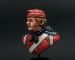 Left View - British 2nd Regiment of Foot, Cape Wars 1830 - fine scale model bust kit produced by Black Eagle Miniatures