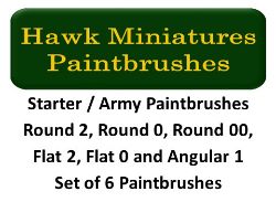 Starter Sable Paintbrush Set (Army Painter set)